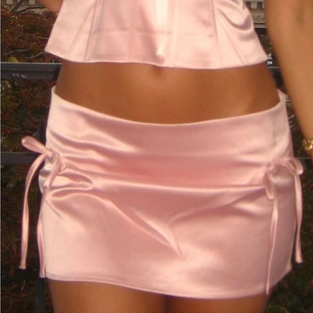 With Jean Serena mini skirt